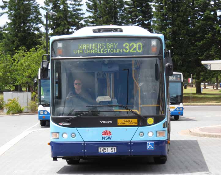 Newcastle Buses Volvo B7RLE Volgren CR228L 2451